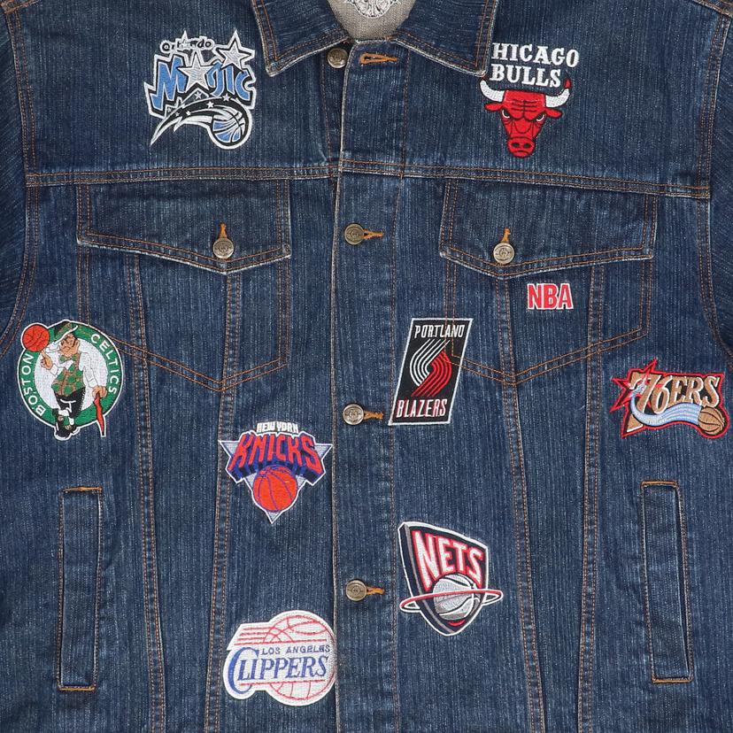UNK/劇レア NBA デニムジャケット//ABランク/75
