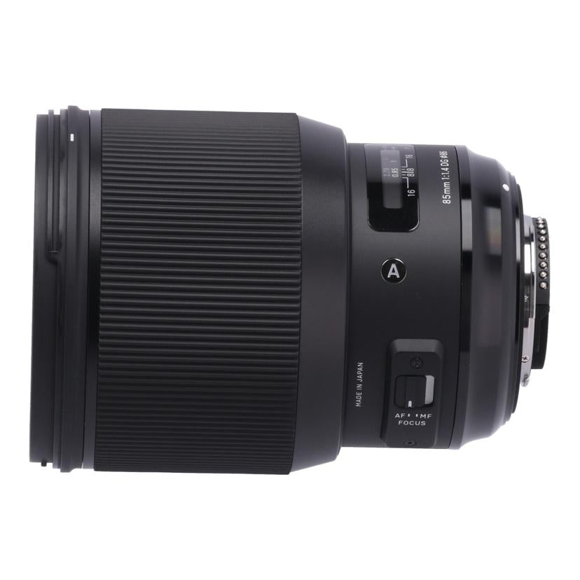 SIGMA Nikon シグマ /交換レンズ/85mm/85mm F1.4 DG HSM Art//52542816/ABランク/09