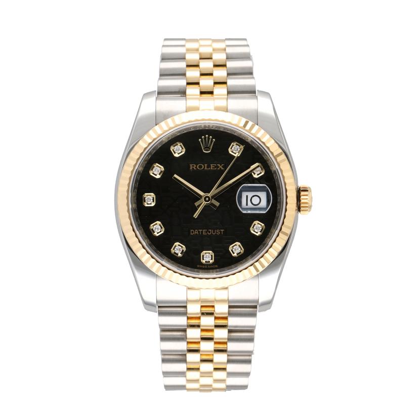 ROLEX ロレックス/デイトジャスト36/コンピューター文字盤/YGSS/116233G//37G*****/Aランク/75