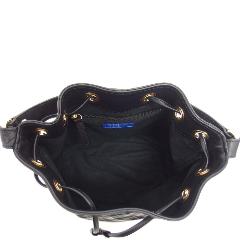 BLUE LABEL CRESTBRIDGE ブルーレーベルクレストブリッジ/チェック柄巾着ショルダーバッグ//ABランク/04