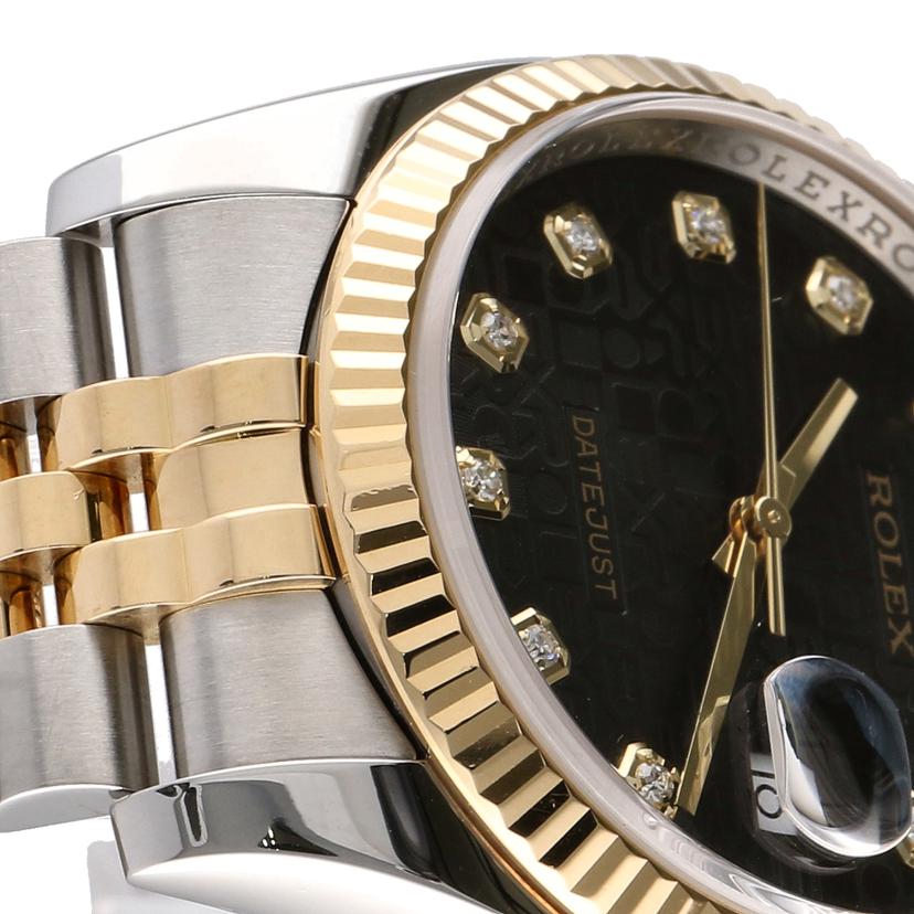 ROLEX ロレックス/デイトジャスト36/コンピューター文字盤/YGSS/116233G//37G*****/Aランク/75