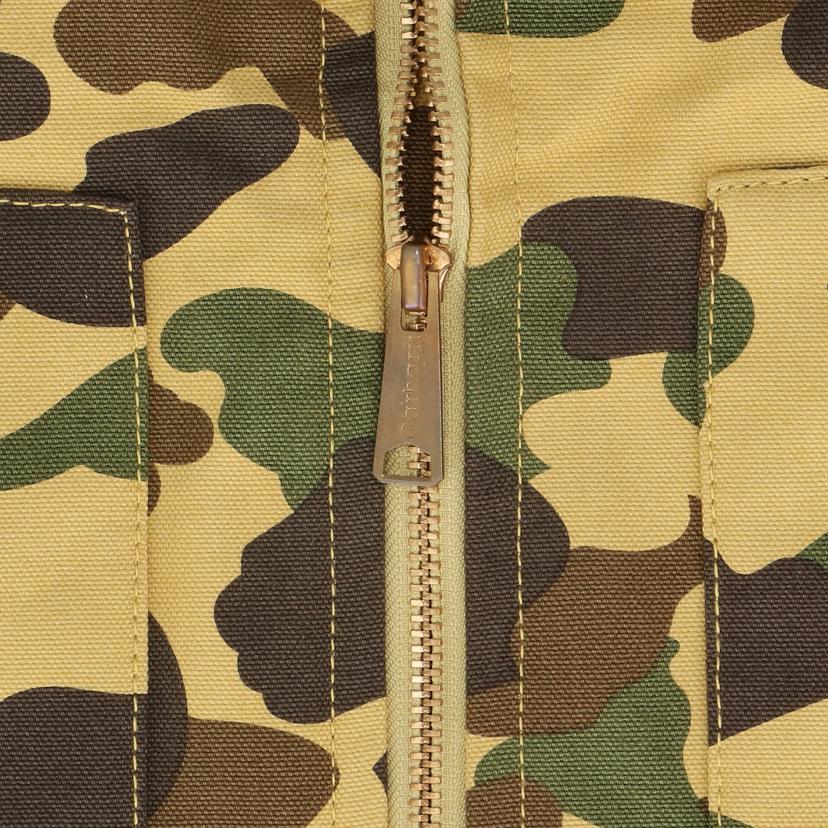 A BATHING APE × Carharrt アベイシングエイプ/xABAITHING APE/camoyellowduckvest/激レア/入手困難/06AW/アーカイブ//Aランク/24