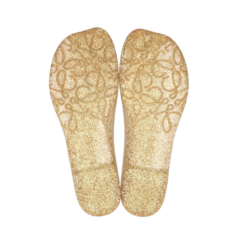 LOEWE ロエベ/トイバレリーナ/ゴールドラメ/L616466X19//サイズ:37/SAランク/91