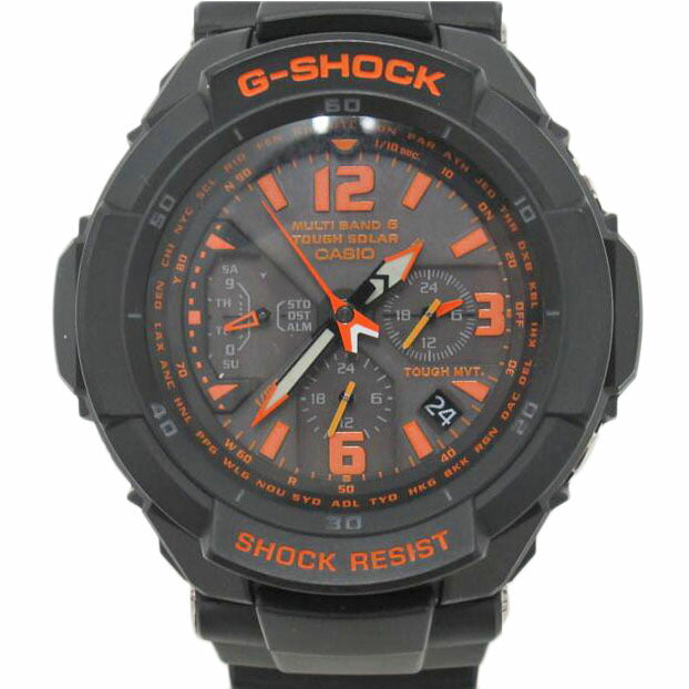 CASIO/G-SHOCK/電波ソーラー/グラビティマスター・スカイコックピット/GW-3000B//Aランク/63