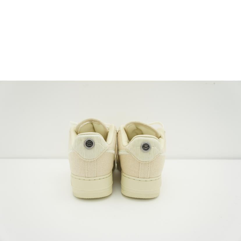 NIKE Stussy×NIKE Air Force 1 Low Fossil Stone ナイキ/NIKE Stussy×NIKE Air Force 1 Low Fossil Stone //Aランク/19
