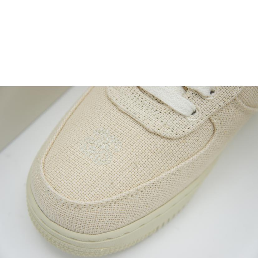 NIKE Stussy×NIKE Air Force 1 Low Fossil Stone ナイキ/NIKE Stussy×NIKE Air Force 1 Low Fossil Stone //Aランク/19