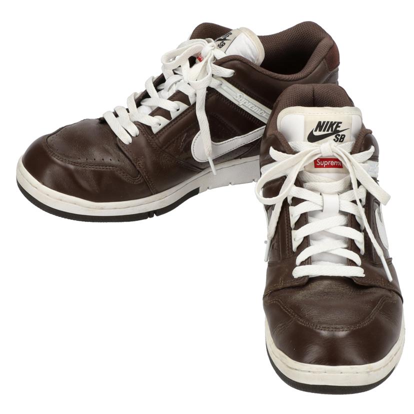 NIKE ナイキ/NIKE Supreme×Nike Air Force2 Baroque Brown//ABランク/19