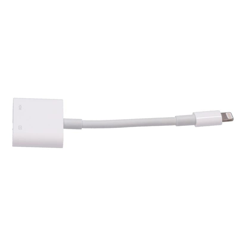 Apple アップル /Lightning - Digital AVアダプタ/MW2P3AM/A//JAN4549995458398/Bランク/69