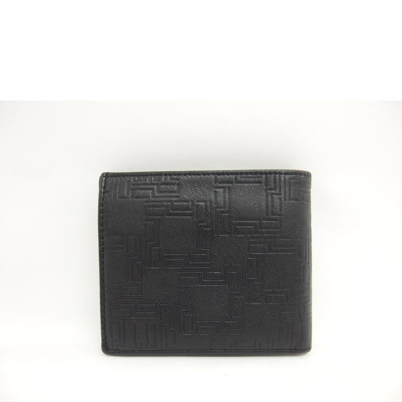 dunhill ダンヒル/二つ折りコンパクトウォレット/ブラック//ABランク/04