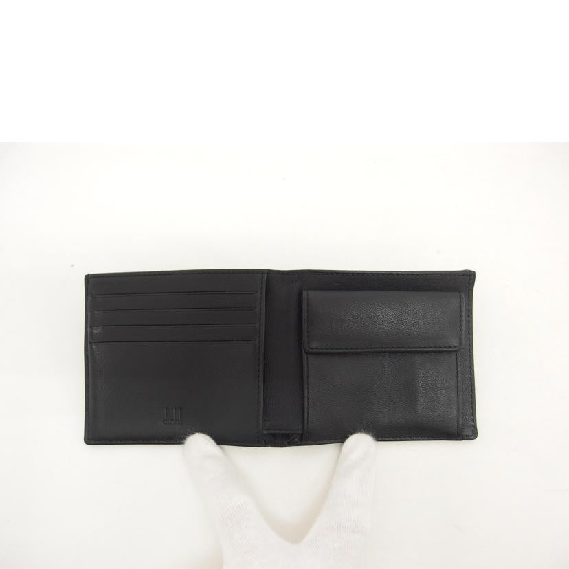 dunhill ダンヒル/二つ折りコンパクトウォレット/ブラック//ABランク/04