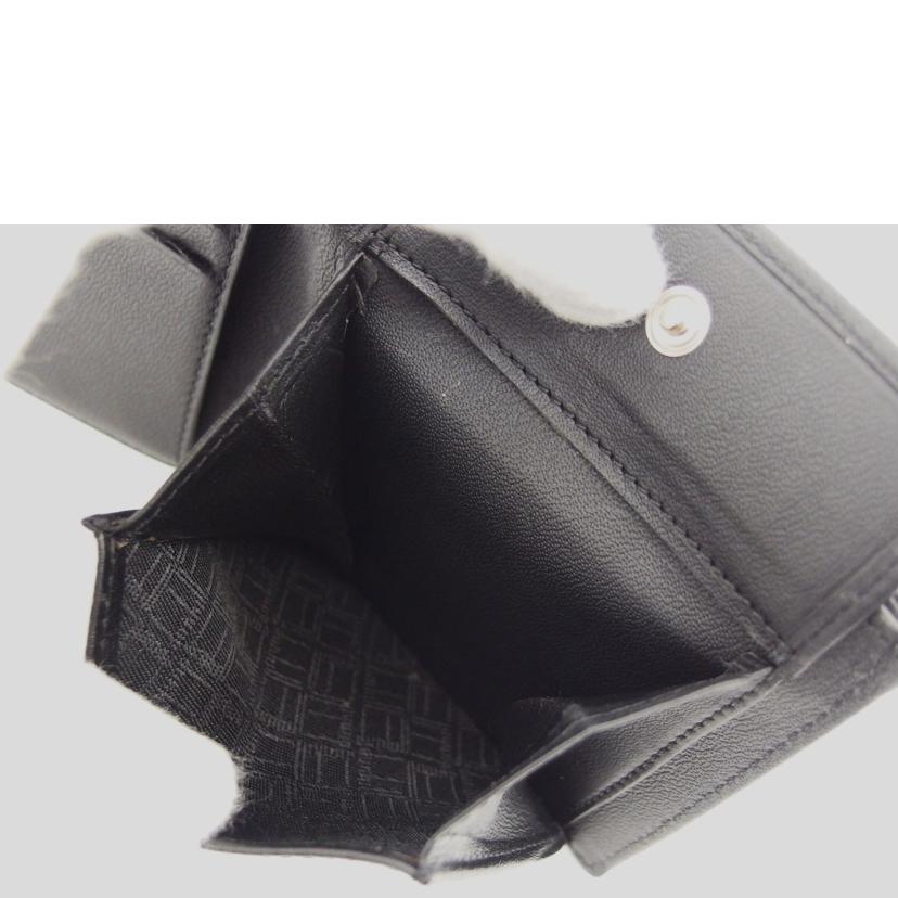 dunhill ダンヒル/二つ折りコンパクトウォレット/ブラック//ABランク/04