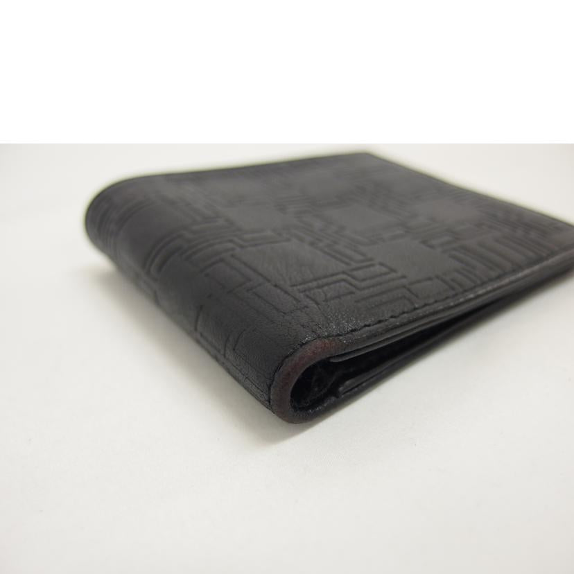 dunhill ダンヒル/二つ折りコンパクトウォレット/ブラック//ABランク/04