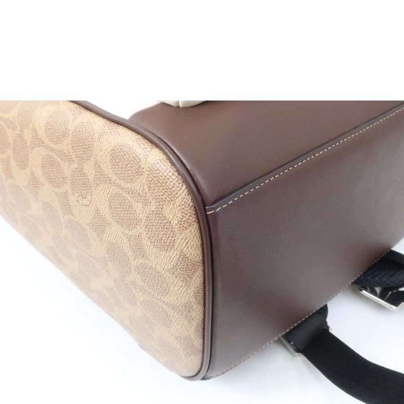 COACH コーチ/レーサー・バックパック・カラーブロックシグネチャー/CT751//Aランク/65