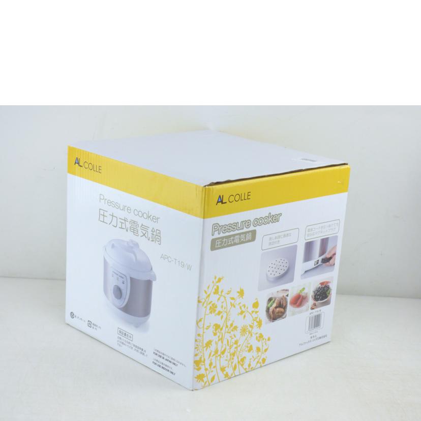 Alphax Koizumi アルファックス・コイズミ/圧力式電気鍋/APC-T19//Sランク/64