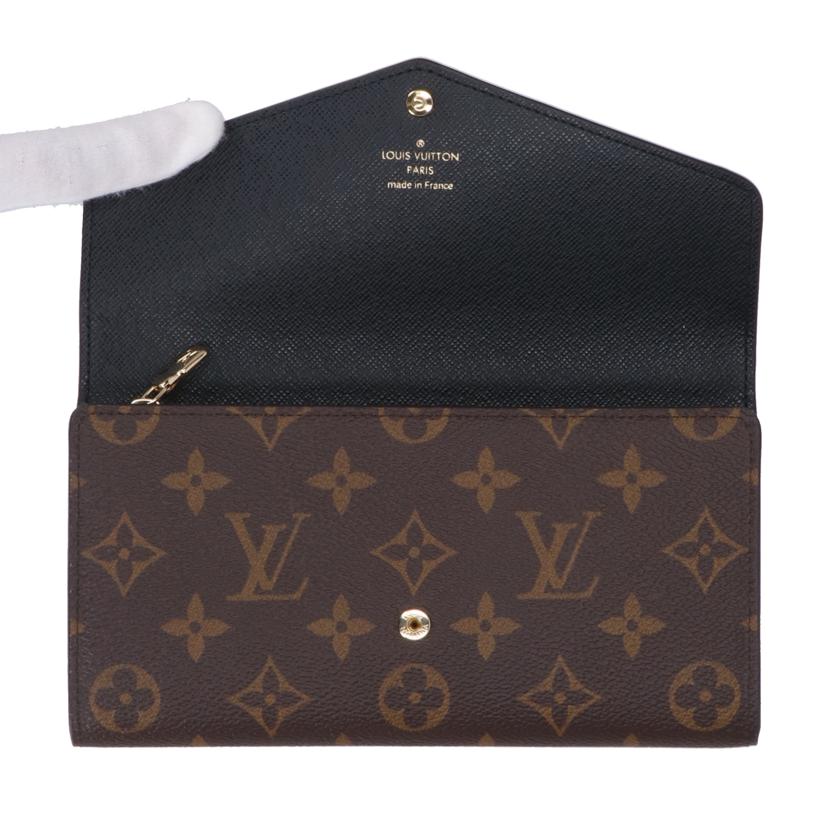 LV ルイヴィトン/ポルトフォイユ・サラ/モノグラムジャイアントリバース/M80726//RFI*/Aランク/75