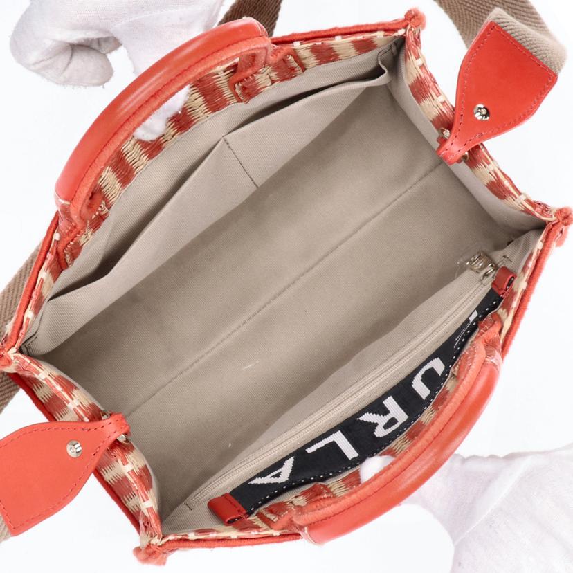 FURLA フルラ/オポチュニティハンド/オレンジ//Aランク/75