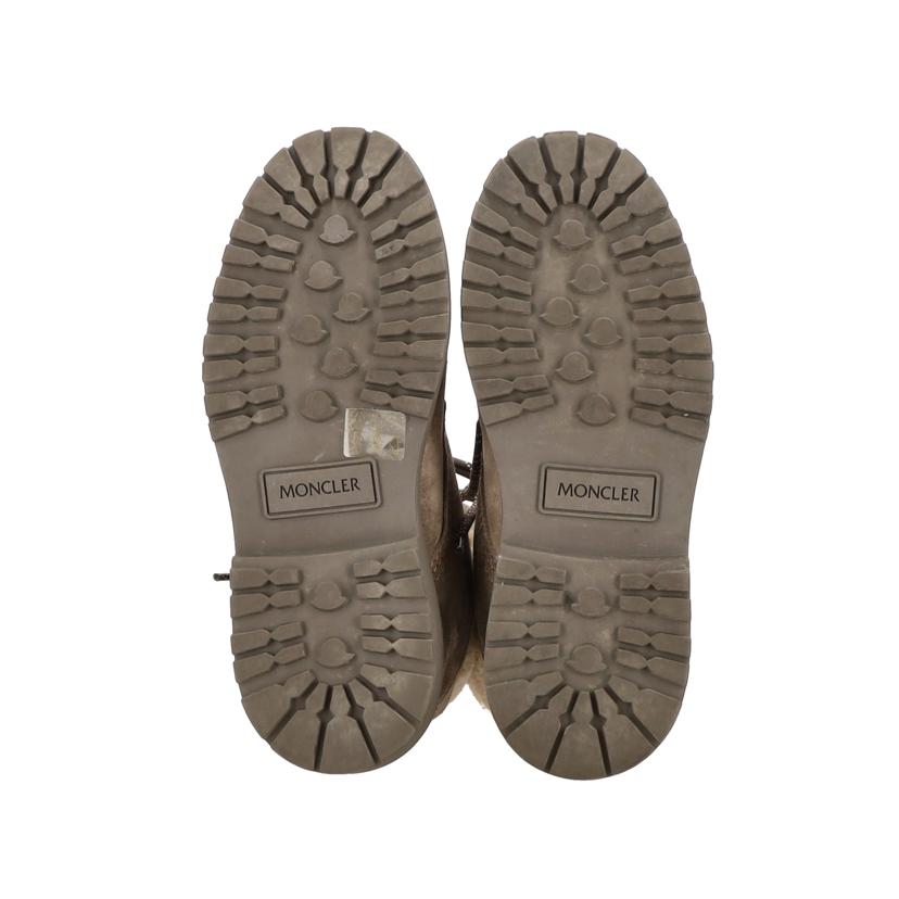 MONCLER/◇ムートンレザーブーツ/24.5cm//Aランク/67