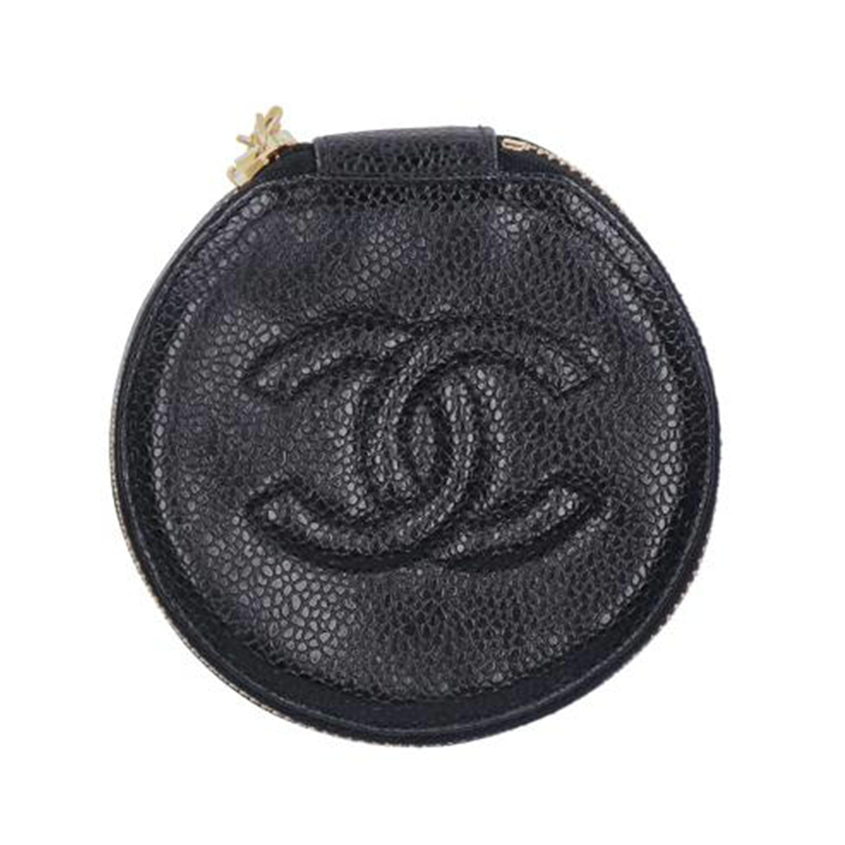 CHANEL シャネル/ココマークジュエリーケース/キャビアスキン//494****/ABランク/94