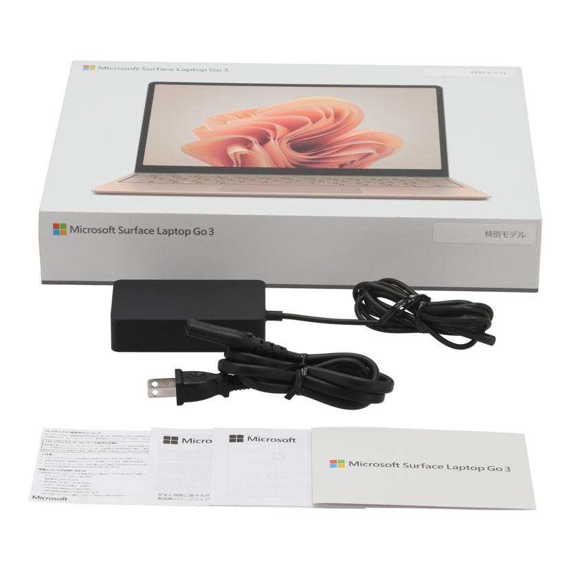 Microsoft マイクロソフト /Surface Laptop Go 3 学生向け特別モデル/EP2-29491//0B33MBX24473GP/Aランク/06