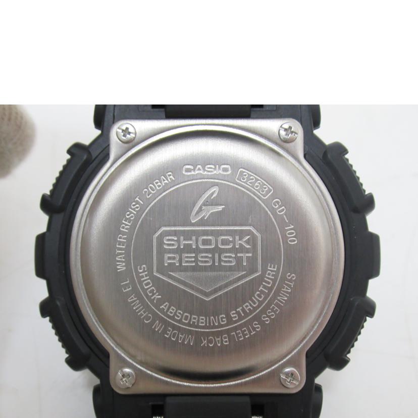 CASIO/G-SHOCK/デジタル/クォーツ/GD-100//Aランク/63