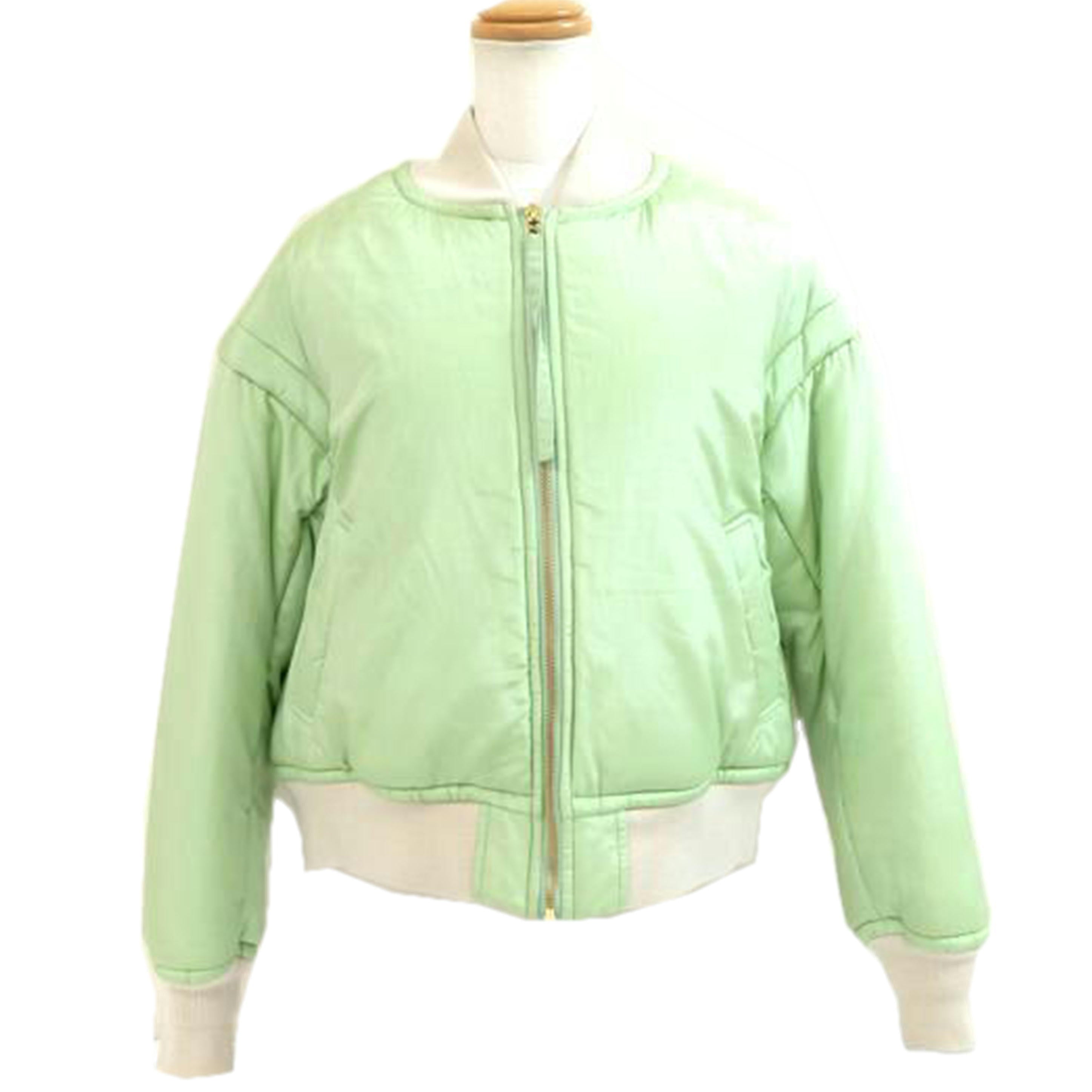 Audrey and John Wad オードリー&ジョンワッド/ コットンシルク厚中わたMA-1ジャケット ブルゾン/H9501//Bランク/71