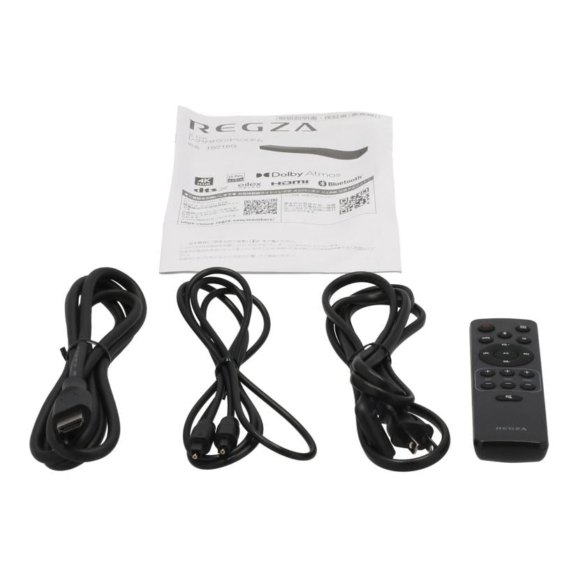 TOSHIBA 東芝/サウンドバー/REGZAサウンドシステム/TS216G//75R37821/ABランク/78