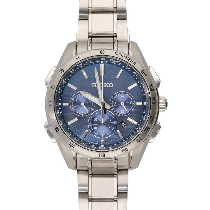 SEIKO セイコー/SEIKO BRIGHTZ ソーラー電波時計/8B92-0AB0//5D0***/Bランク/37