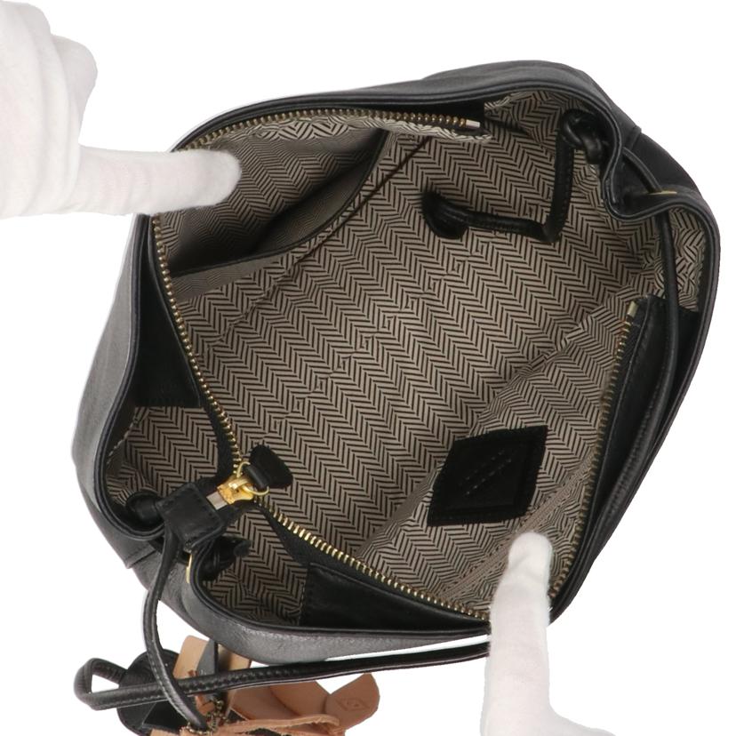 SAMUEL ASHLEY サミュエル・アシュレイ/Martha-Black レザーショルダーバッグ/SA-B5014BLK//Sランク/05