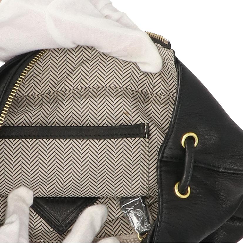 SAMUEL ASHLEY サミュエル・アシュレイ/Martha-Black レザーショルダーバッグ/SA-B5014BLK//Sランク/05