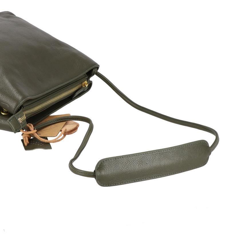 SAMUEL ASHLEY サミュエル・アシュレイ/Martha-Olive レザーショルダーバッグ/SA-B5014OLI//Sランク/05