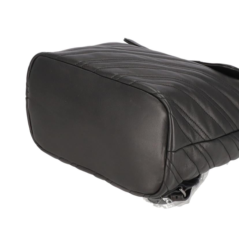 SAMUEL ASHLEY サミュエル・アシュレイ/Cott-Black レザーミニリュック/SA-B1019BLK//Sランク/05