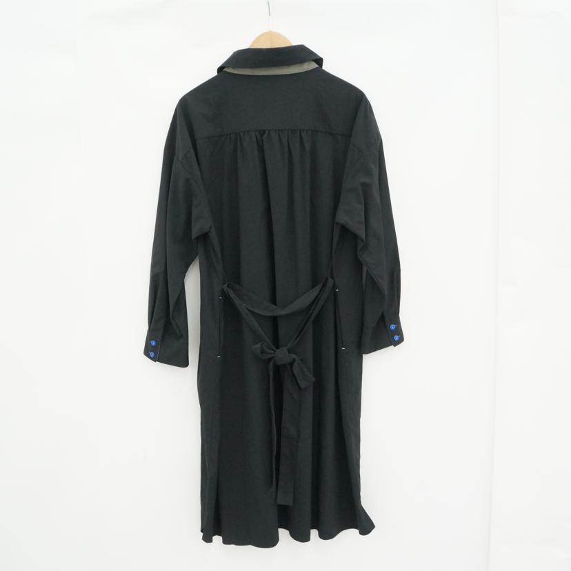 SUPER LADY スーパーレディ/SUPER LADY シャツワンピース BK//SAランク/78