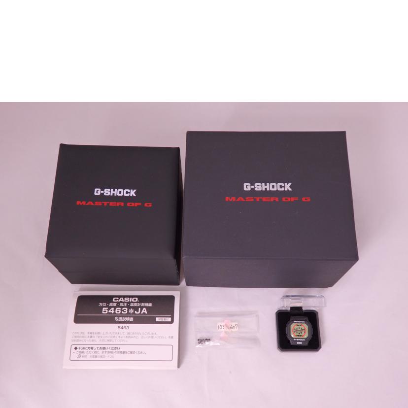 CASIO カシオ/G-SHOCK/ラバー/電波ソーラー/GWG-1000//Bランク/76