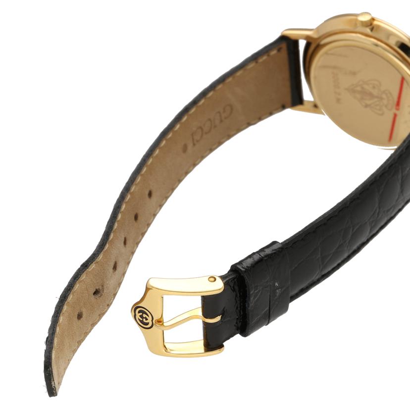 GUCCI グッチ/GUCCI/ゴールド/ブラック文字盤クォーツ/3000.2.M//055****/ABランク/06