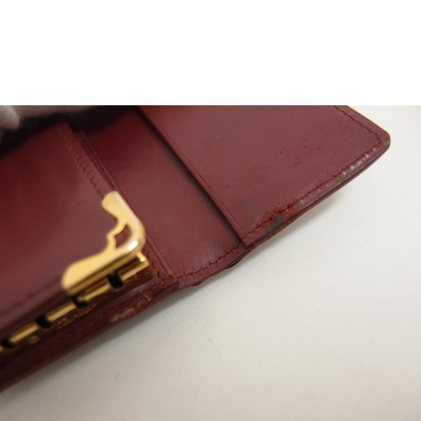 Cartier カルティエ/マストライン/4連キーケース/ボルドー//Bランク/04