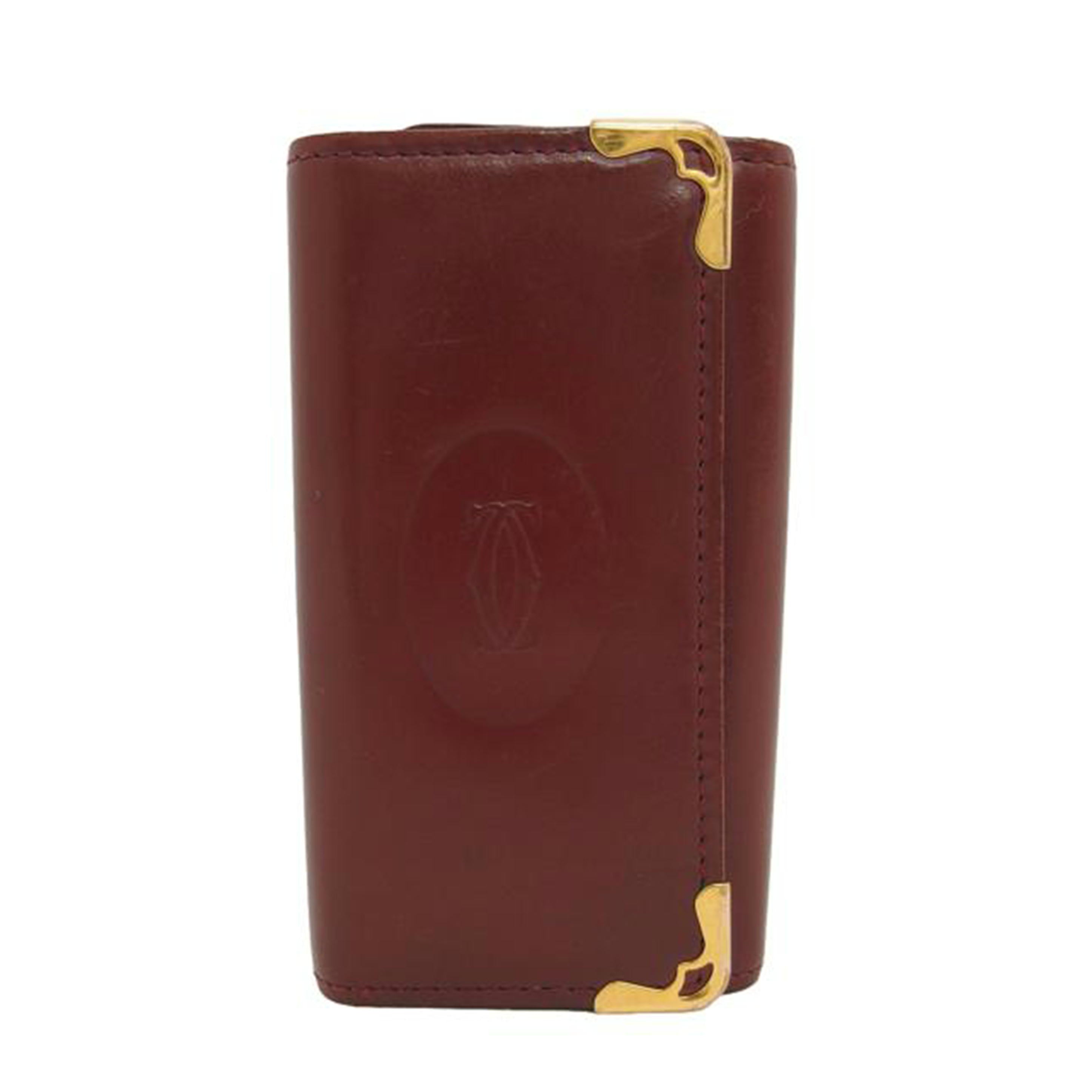 Cartier カルティエ/マストライン/4連キーケース/ボルドー//Bランク/04
