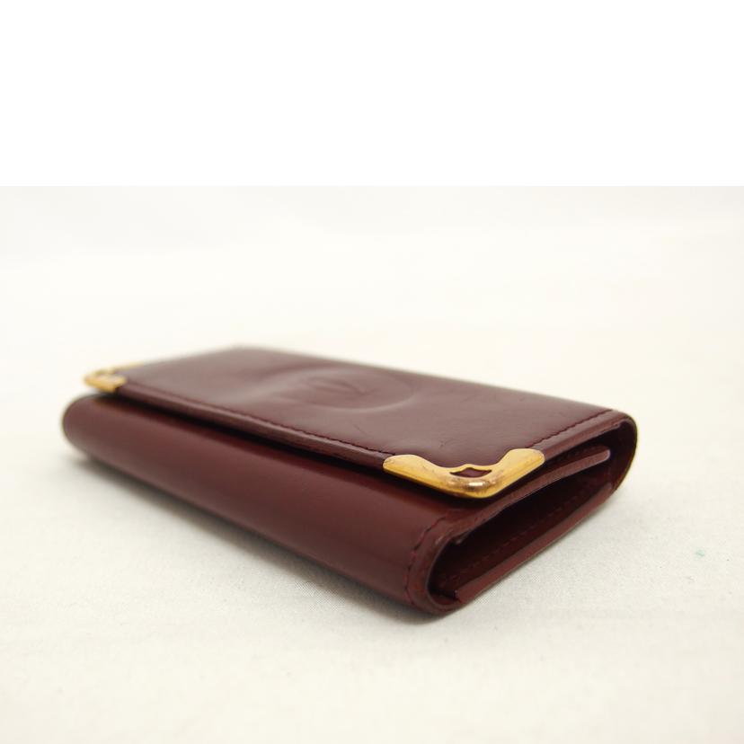 Cartier カルティエ/マストライン/4連キーケース/ボルドー//Bランク/04