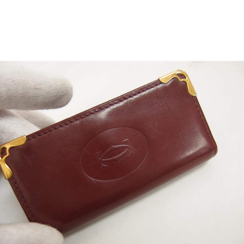 Cartier カルティエ/マストライン/4連キーケース/ボルドー//Bランク/04