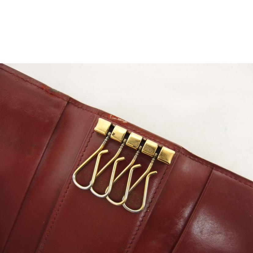 Cartier カルティエ/マストライン/4連キーケース/ボルドー//Bランク/04