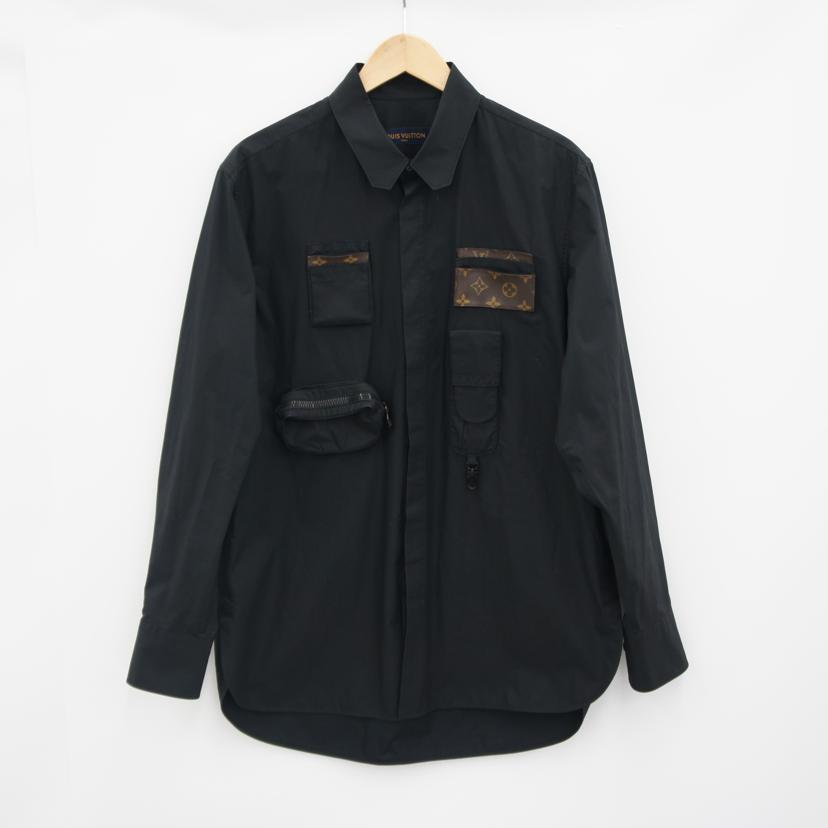 LV ルイヴィトン/LV モノグラムポケットシャツ/RM192Q JLF HHS42W//ABランク/19