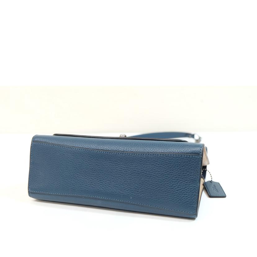 COACH コーチ/レザーチェーンショルダー/C2807//L20**/Aランク/71