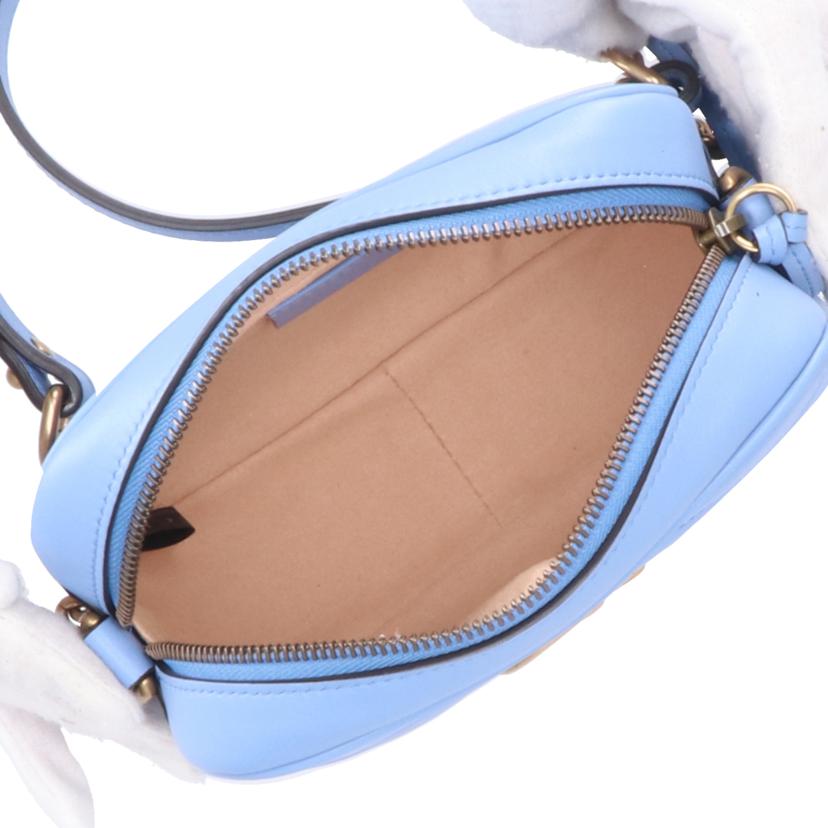 GUCCI グッチ/GGマーモント/キルティング・ミニバック/448065//493***/SAランク/78