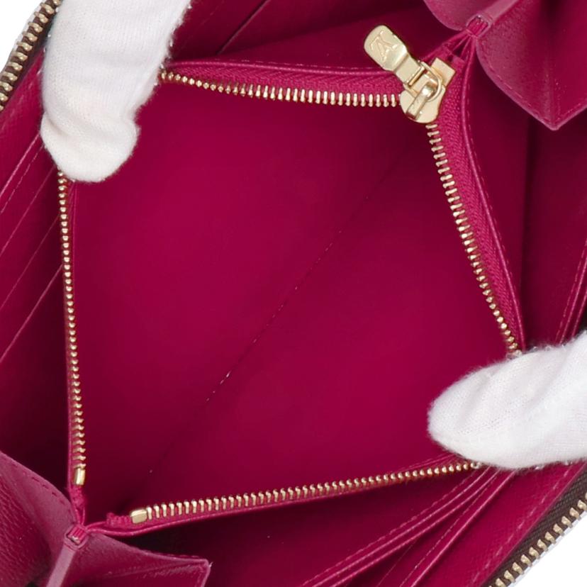 LOUIS VUITTON LOUIS VUITTON/ジッピーウォレット/モノグラム/フューシャ/M41895//CA4***/Aランク/78
