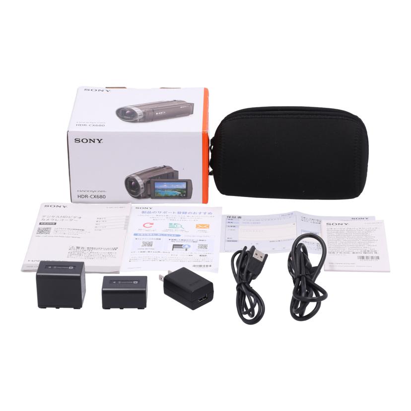 SONY ソニー /ビデオカメラ/HDR-CX680//S014136948L/Bランク/67