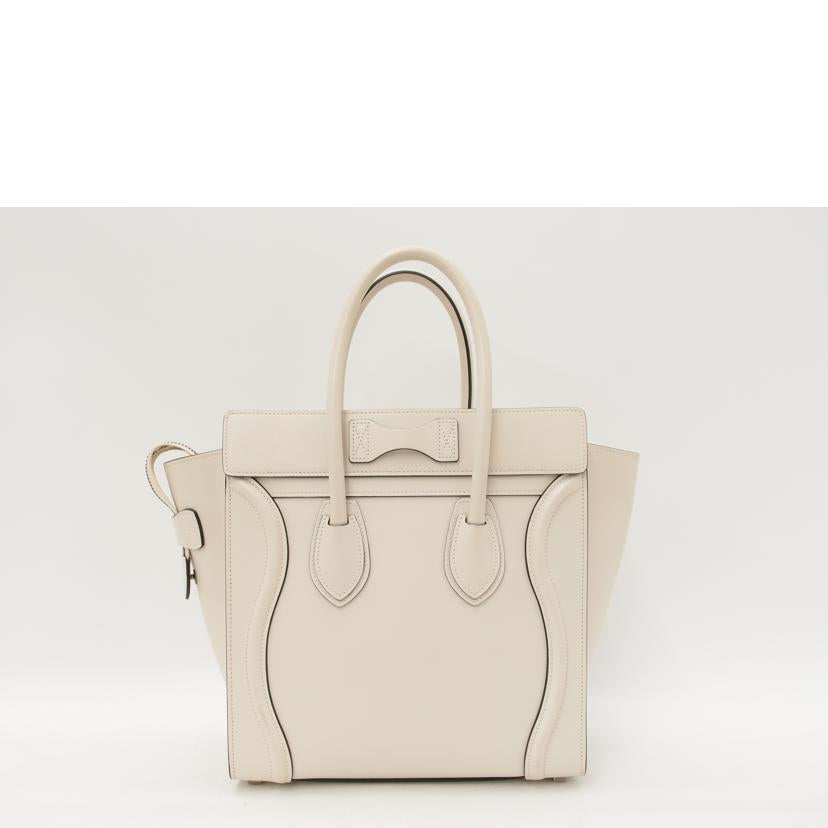 CELINE セリーヌ/ラゲージマイクロショッパー/ホワイト/167793LBA//AT-************/Aランク/69