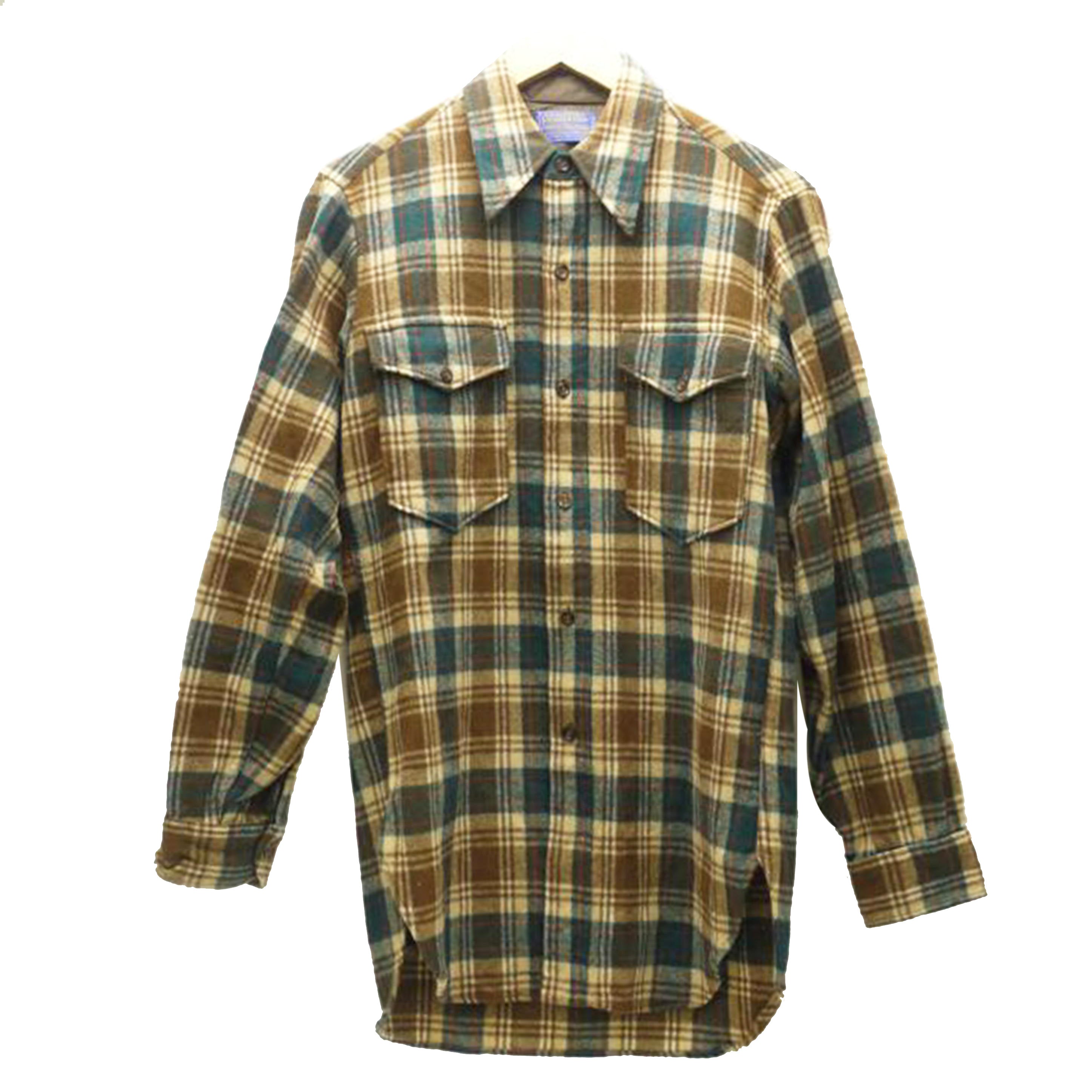PENDLETON ペンドルトン/’70ウールチェック柄シャツ//Aランク/69