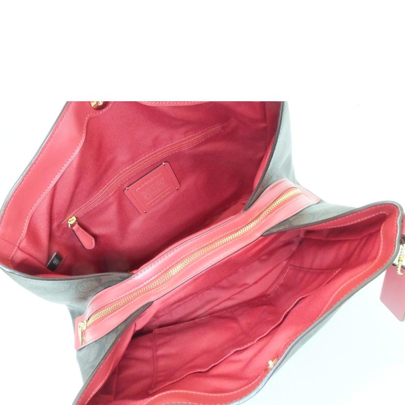 COACH コーチ/シグネチャーハンドバッグ/F80298//J19**/Aランク/88