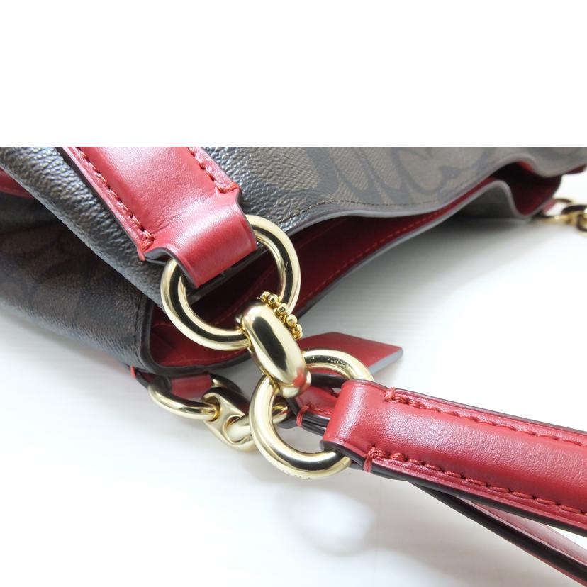 COACH コーチ/シグネチャーハンドバッグ/F80298//J19**/Aランク/88