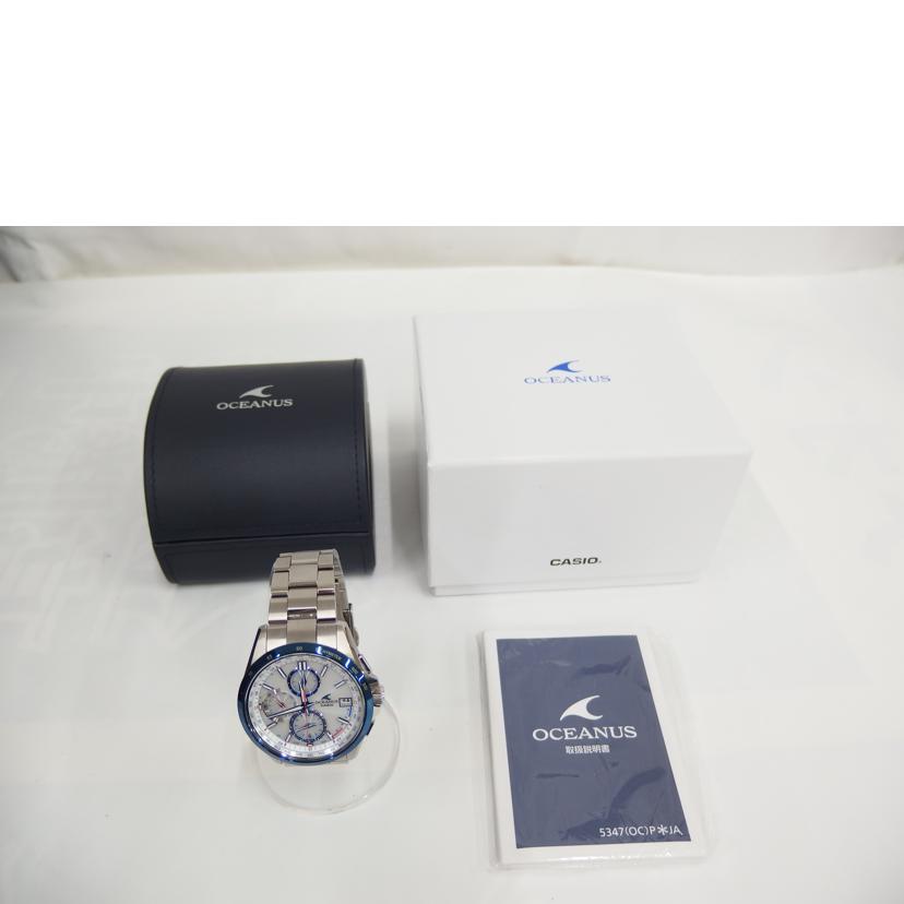 CASIO カシオ/オシアナス・クラシックライン/電波ソーラー/OCW-T2610C//001*****/Aランク/82