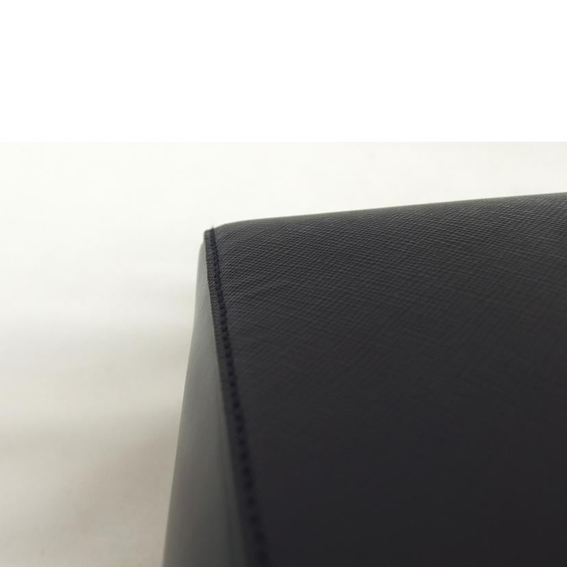 PRADA プラダ/サフィアーノ2WAYショルダーバッグ/ブラック/1BA113//158/Aランク/04